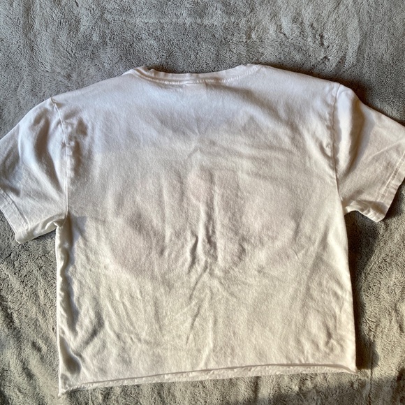 EUC PINK by Victorias Secret white crop top size medium - Picture 4 of 6